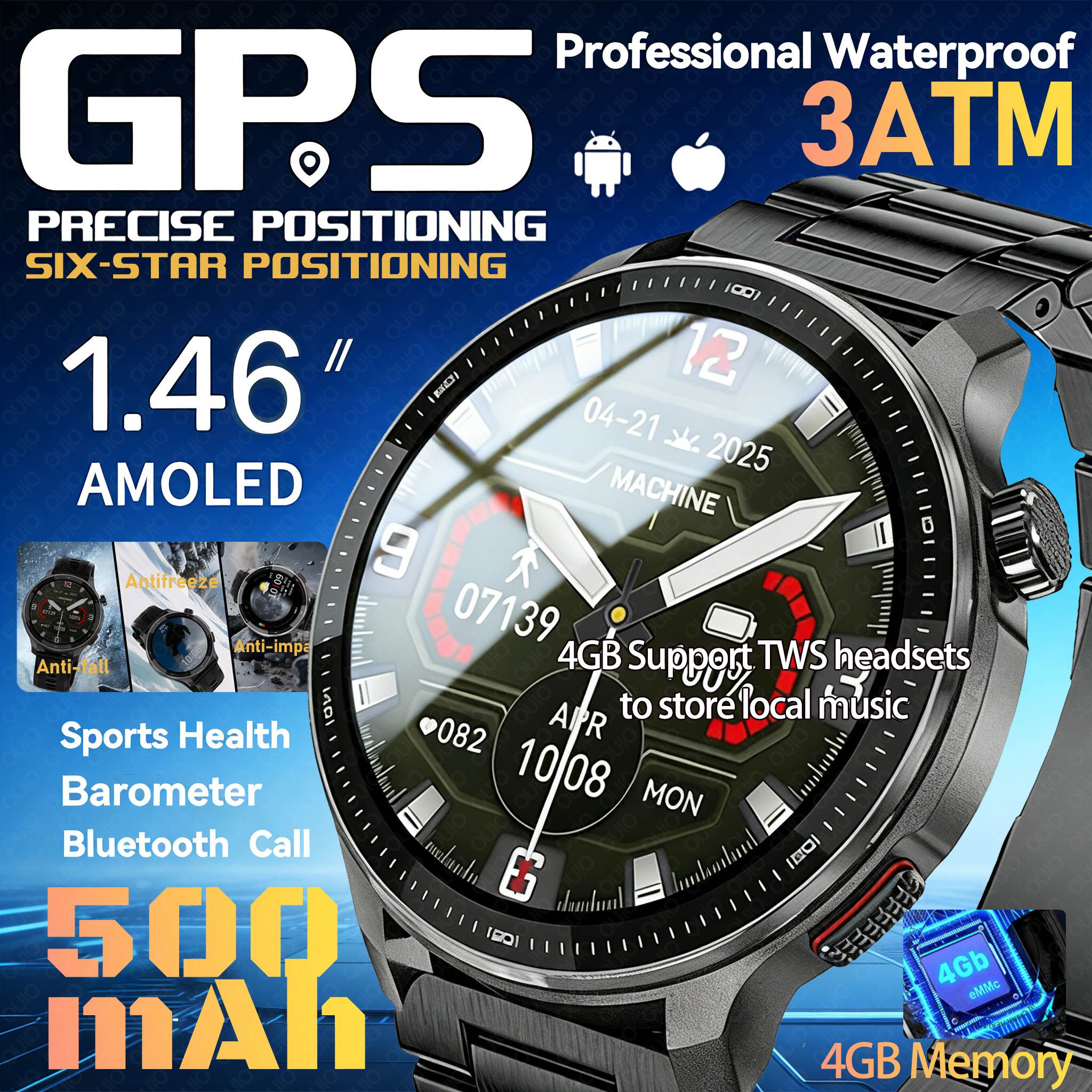2026 New GPS Smart Watch Super - Italian Jewelry Watches avis et prix