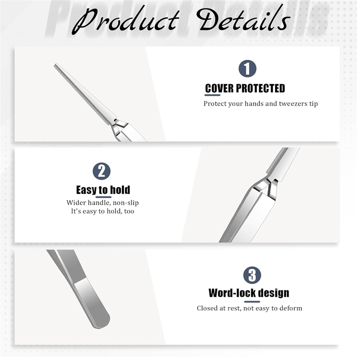Craft Tweezers, 6 Pieces Locki - Jewelry Watch Making avis et prix