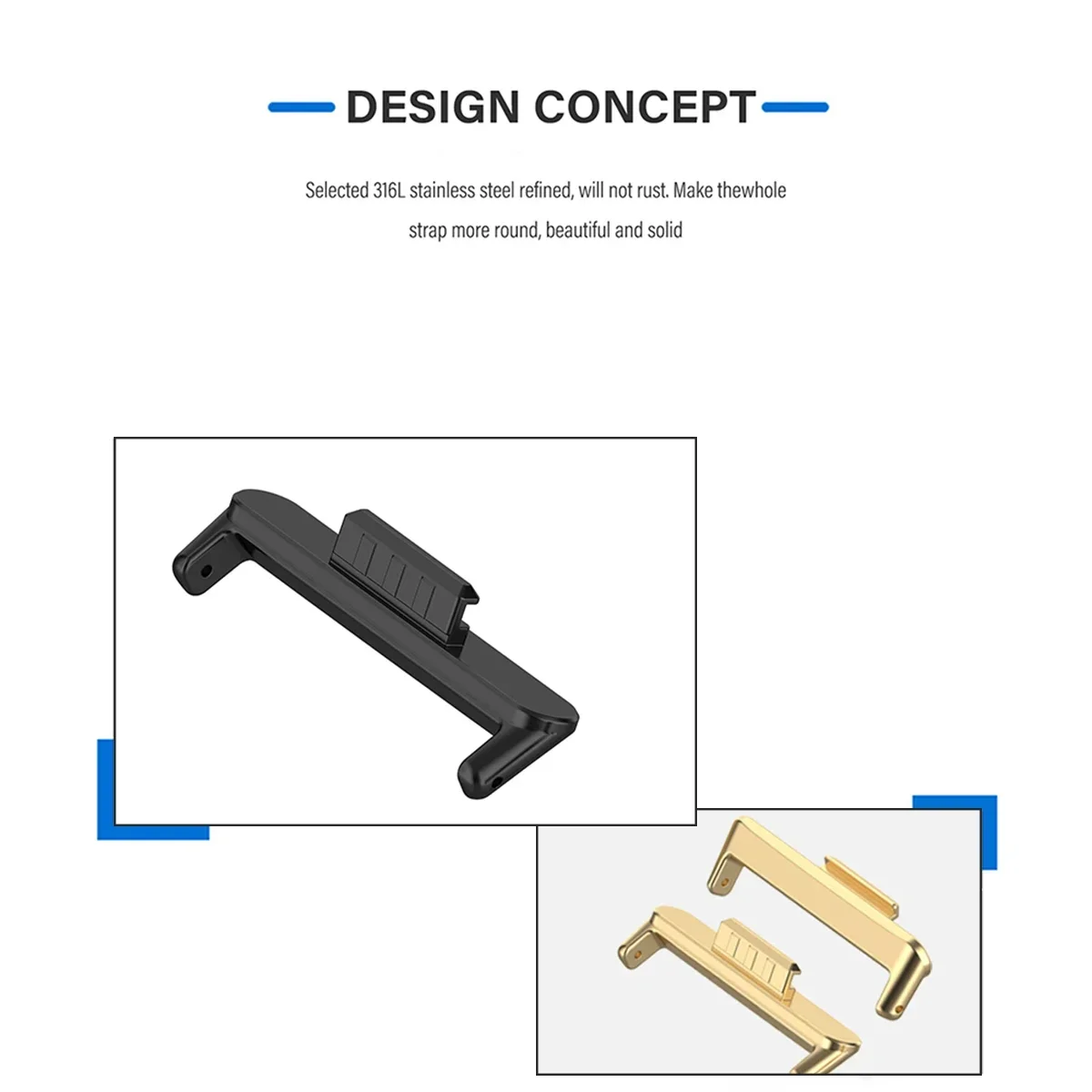20mm 22mm 1Pair Adapter for Hu - Jewelry Stores Watches avis et prix