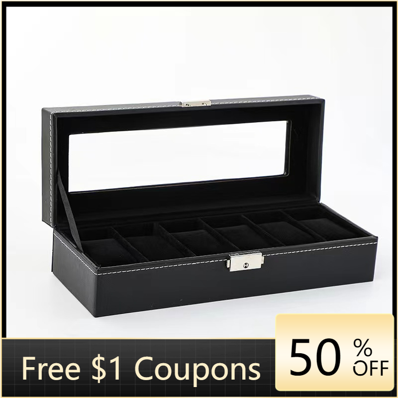 PU Leather Watch Box Organizer - Best Jewelry Watches avis et prix