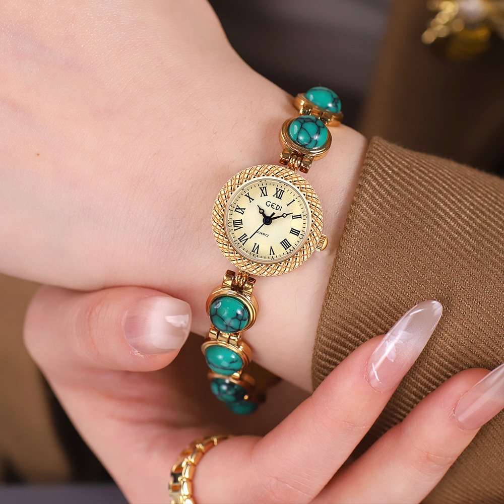 Women Bracelet Watch Ancient L - Stones Watches & Jewelry In Sweden Ab avis et prix
