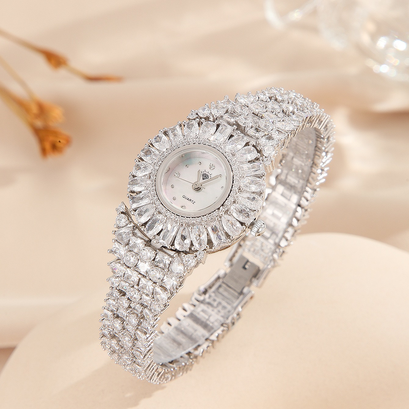 Fashion Shining Crystal Full Z - Fine Jewelry Watches Women avis et prix