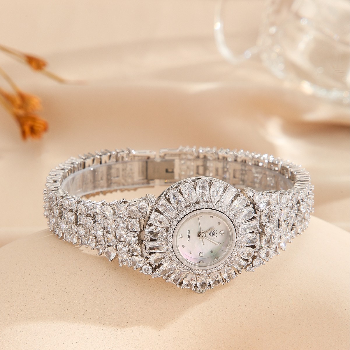 Fashion Shining Crystal Full Z - Fine Jewelry Watches Women avis et prix