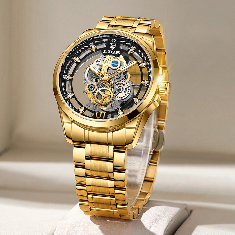2026 LIGE Men Watch Skeleton A - Vintage Pocket Watch avis et prix