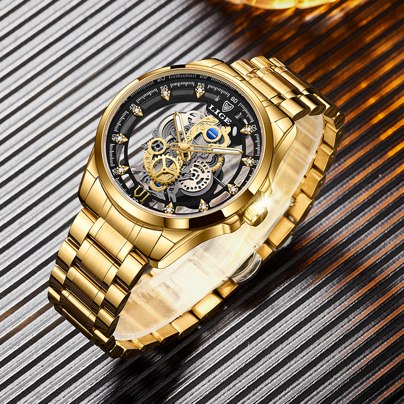 2026 LIGE Men Watch Skeleton A - Vintage Pocket Watch avis et prix