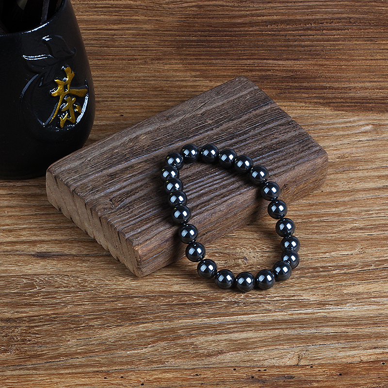 Fashion Magnetic Hematite Bead - Gemstone Bracelet Healing avis et prix