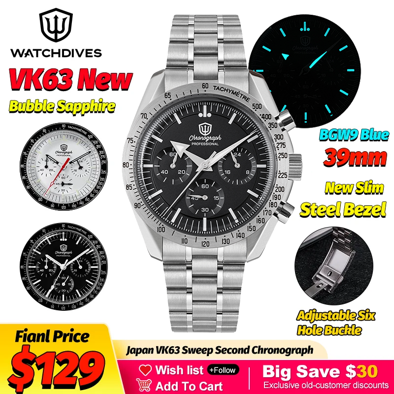 Watchdives WD1863 Mechanical Q - Vintage Pocket Watch avis et prix