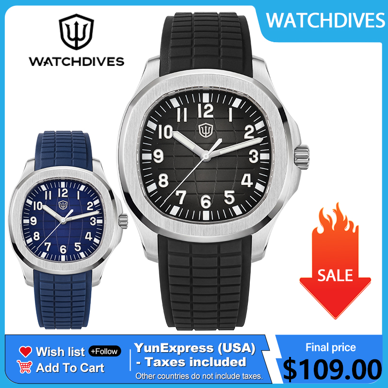 Watchdives WD008 38mm Dive Men - Vintage Pocket Watch avis et prix