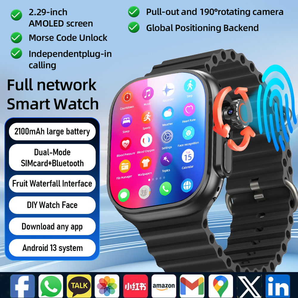 DW200 Smartwatch Men WIFI Touc - Italian Jewelry Watches avis et prix
