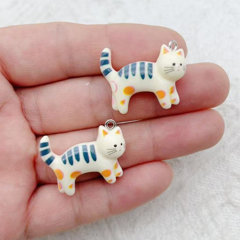 10pcs resin cartoon cat animal - Necklace Pendant avis et prix