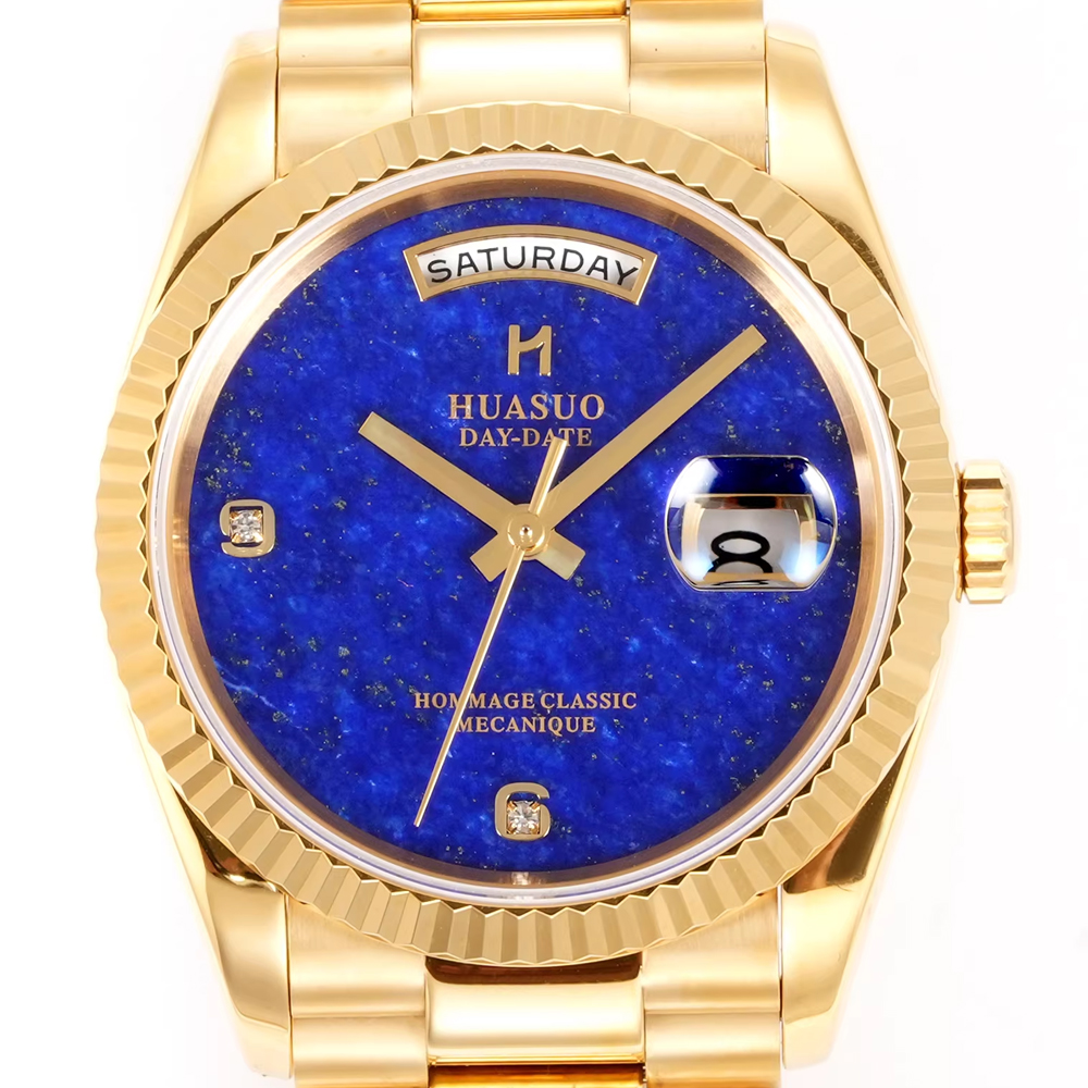 Huasuo 36Mm Classic Mens Autom - Stones Watches & Jewelry In Sweden Ab avis et prix
