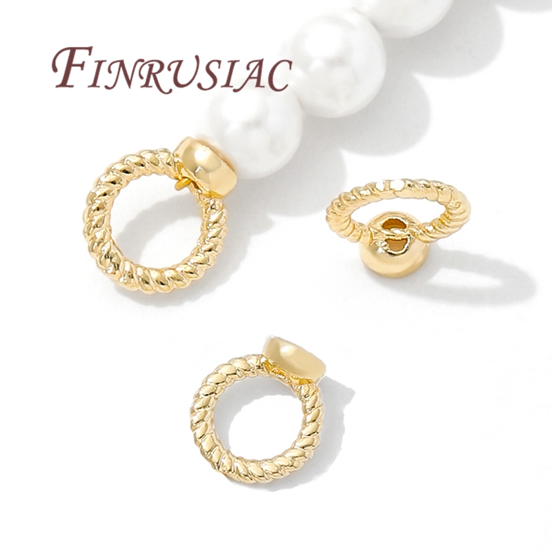 7.5mm End Connecting Ring 18K  - Gold Plated Ring avis et prix