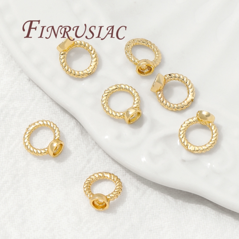 7.5mm End Connecting Ring 18K  - Gold Plated Ring avis et prix