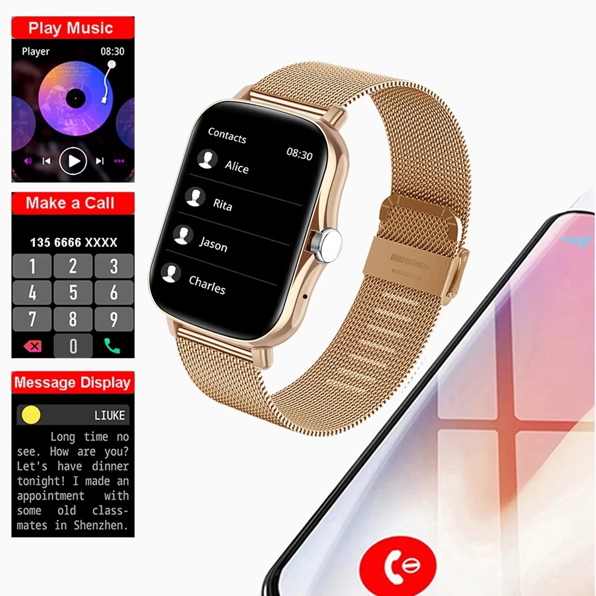 2026 New Multifunctional Smart - Italian Jewelry Watches avis et prix