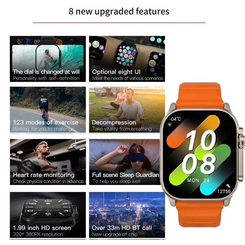 New Watch T10 Ultr Smart Watch - Italian Jewelry Watches avis et prix