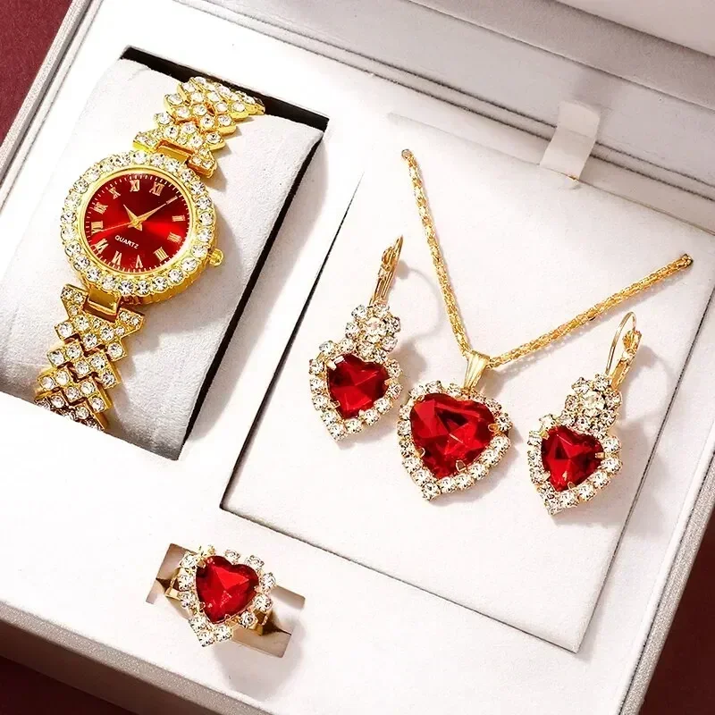 Golden Luxury Watch Women Ring - Jewelry Clasp Watches avis et prix