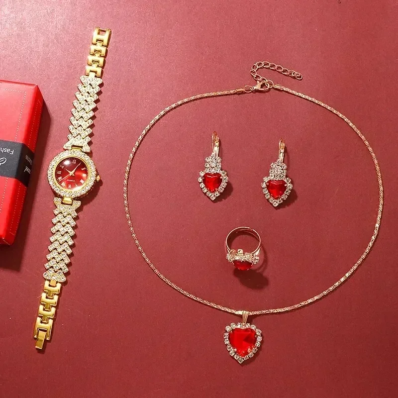 Golden Luxury Watch Women Ring - Jewelry Clasp Watches avis et prix