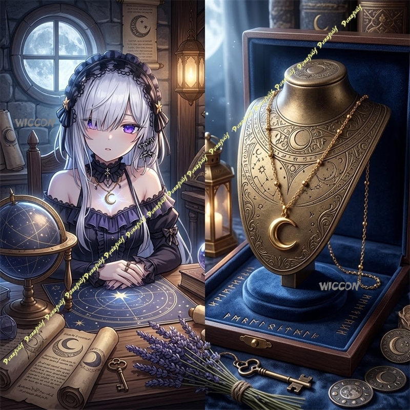 An'an Natsume Same Style Magic - Necklace Pendant avis et prix