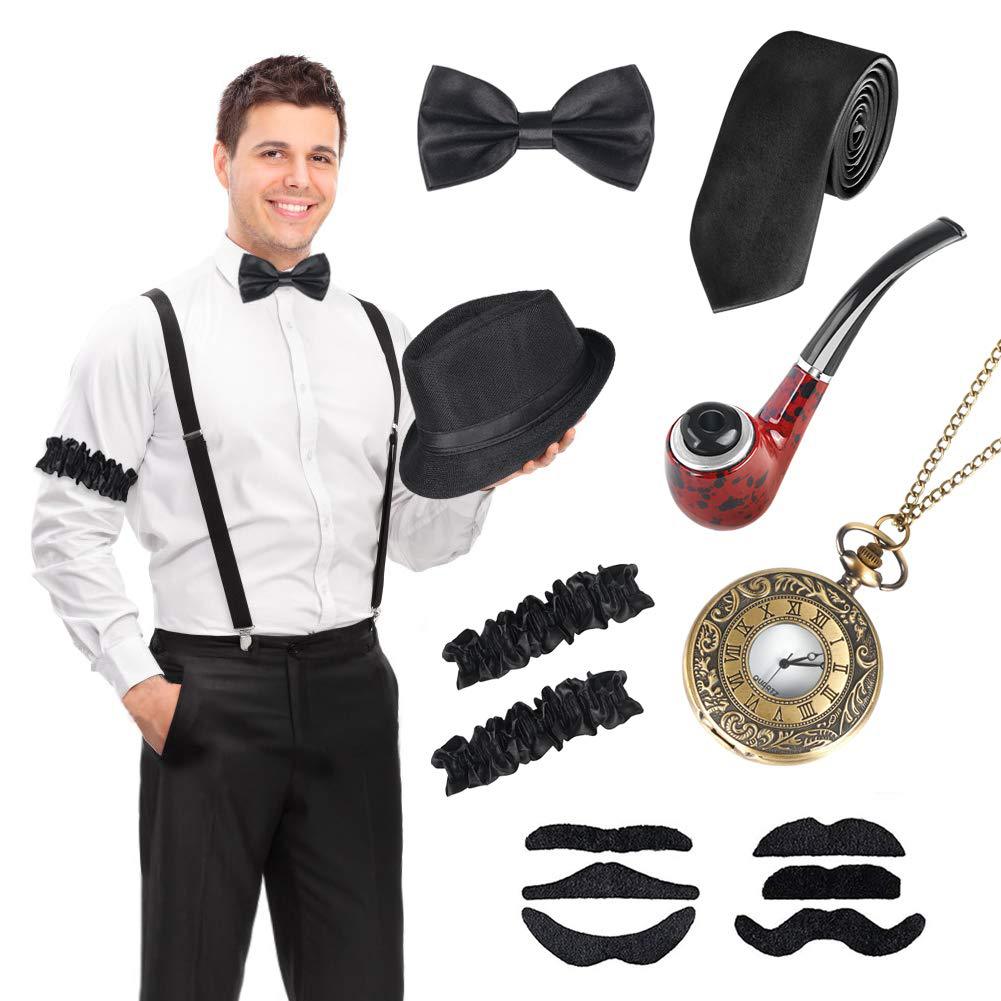 1920s Men's Ball Party Top Hat - Vintage Pocket Watch avis et prix