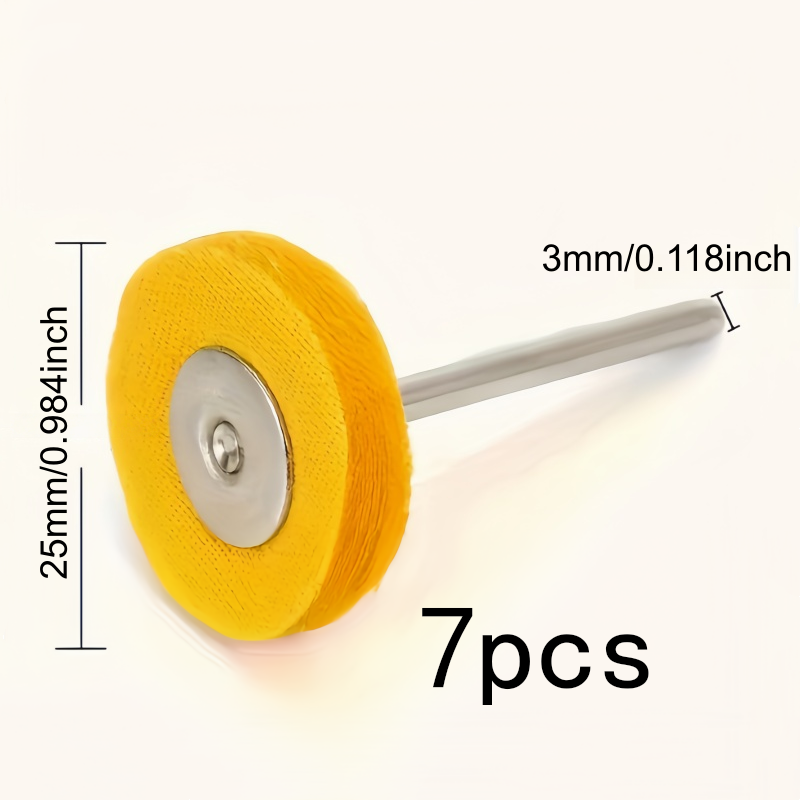7Pcs 3mm Yellow Polishing Clot - Jewelry Watches & Accessories avis et prix
