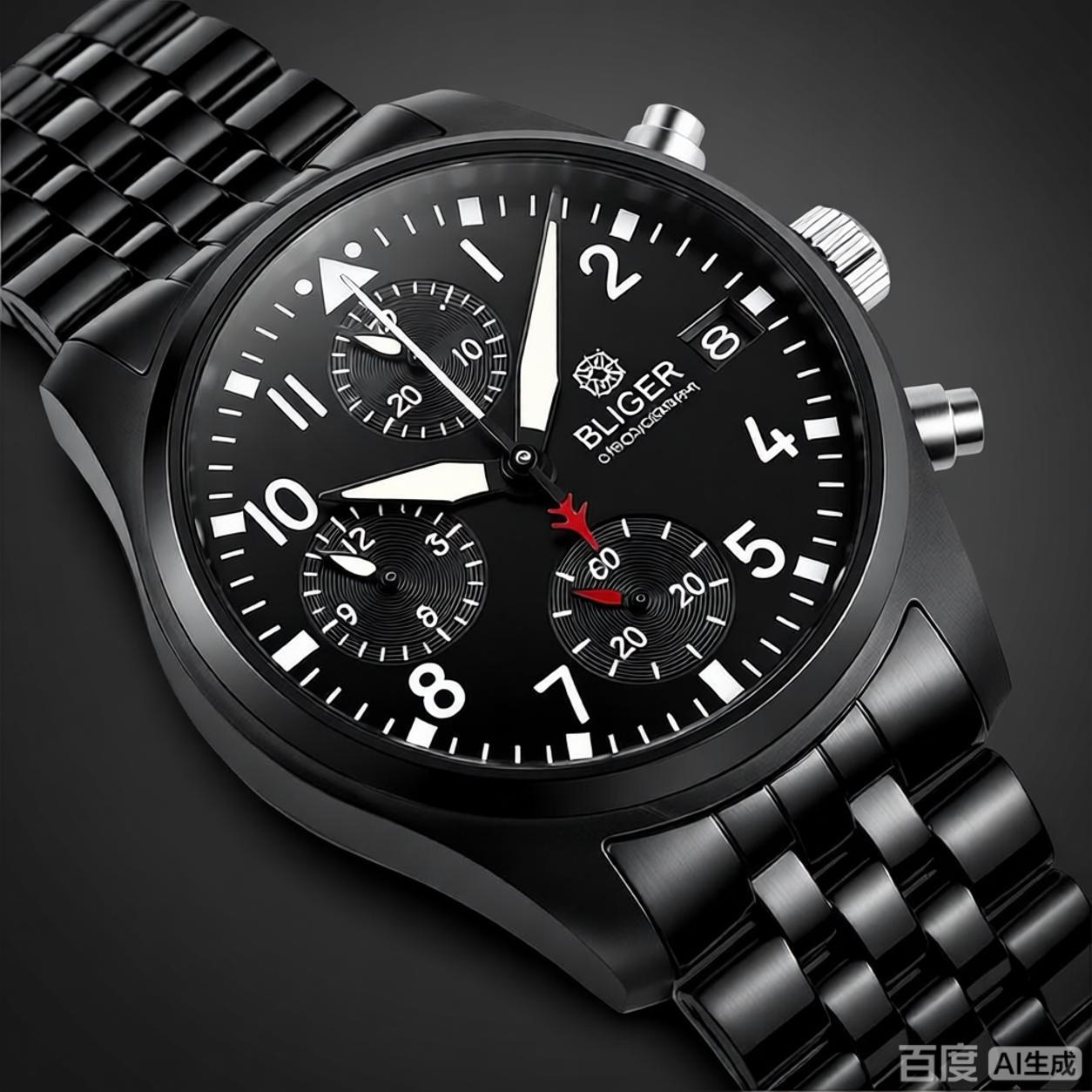 BLIGER Full Black Brushed 38mm - Jewelry For Watches avis et prix