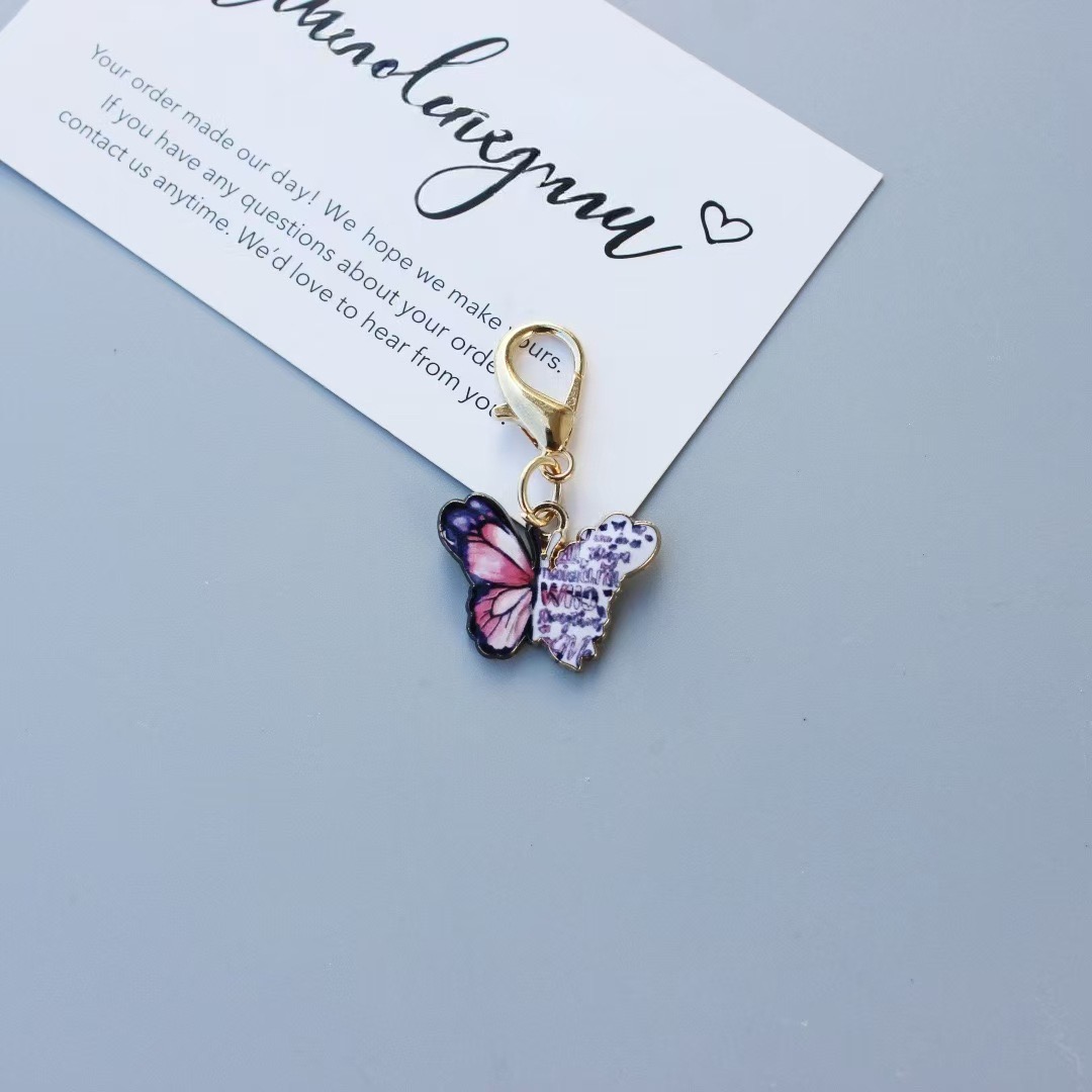 10pcs New Colorful Butterfly L - Necklace Pendant avis et prix
