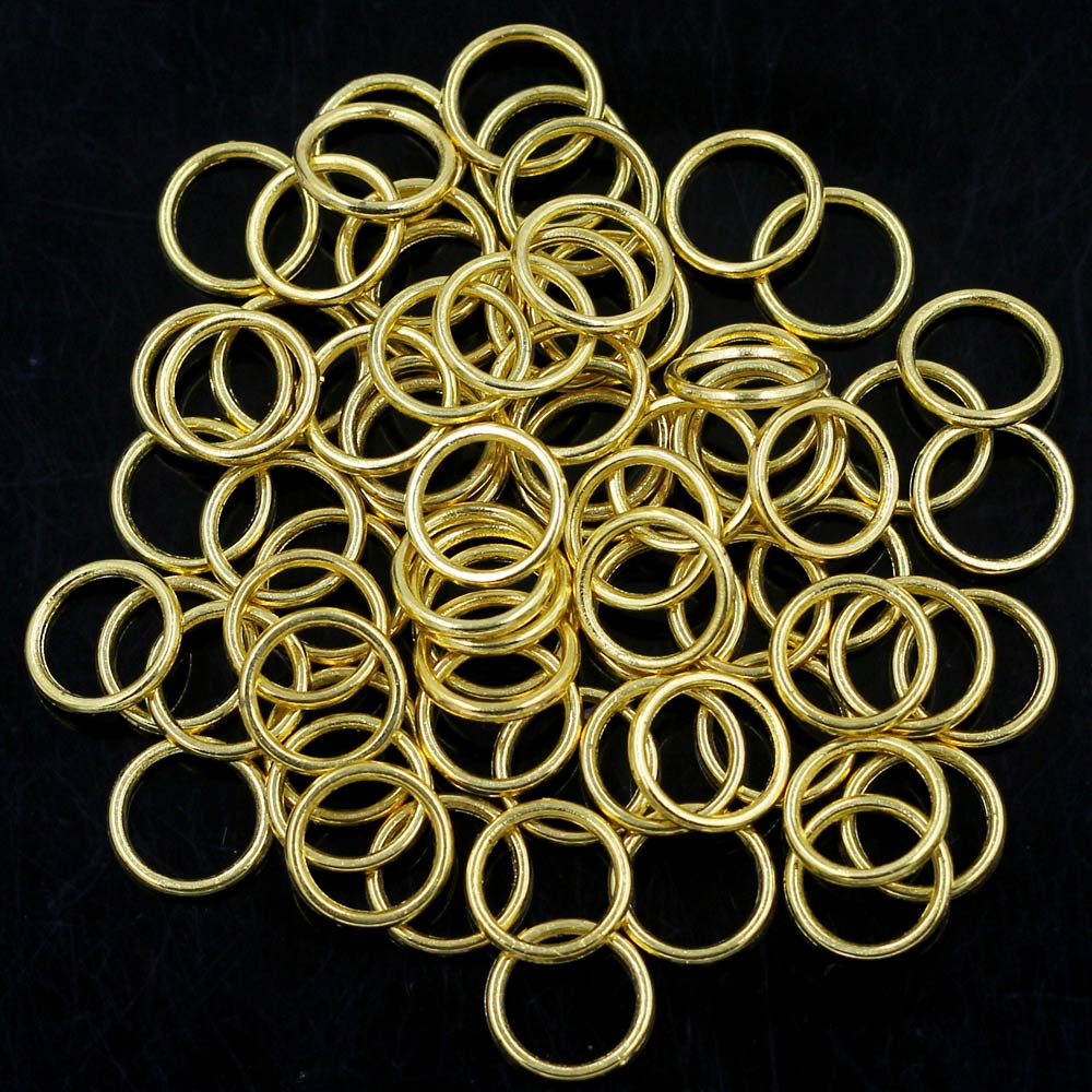 500Pcs Open Jump Rings Alloy G - Gold Plated Ring avis et prix
