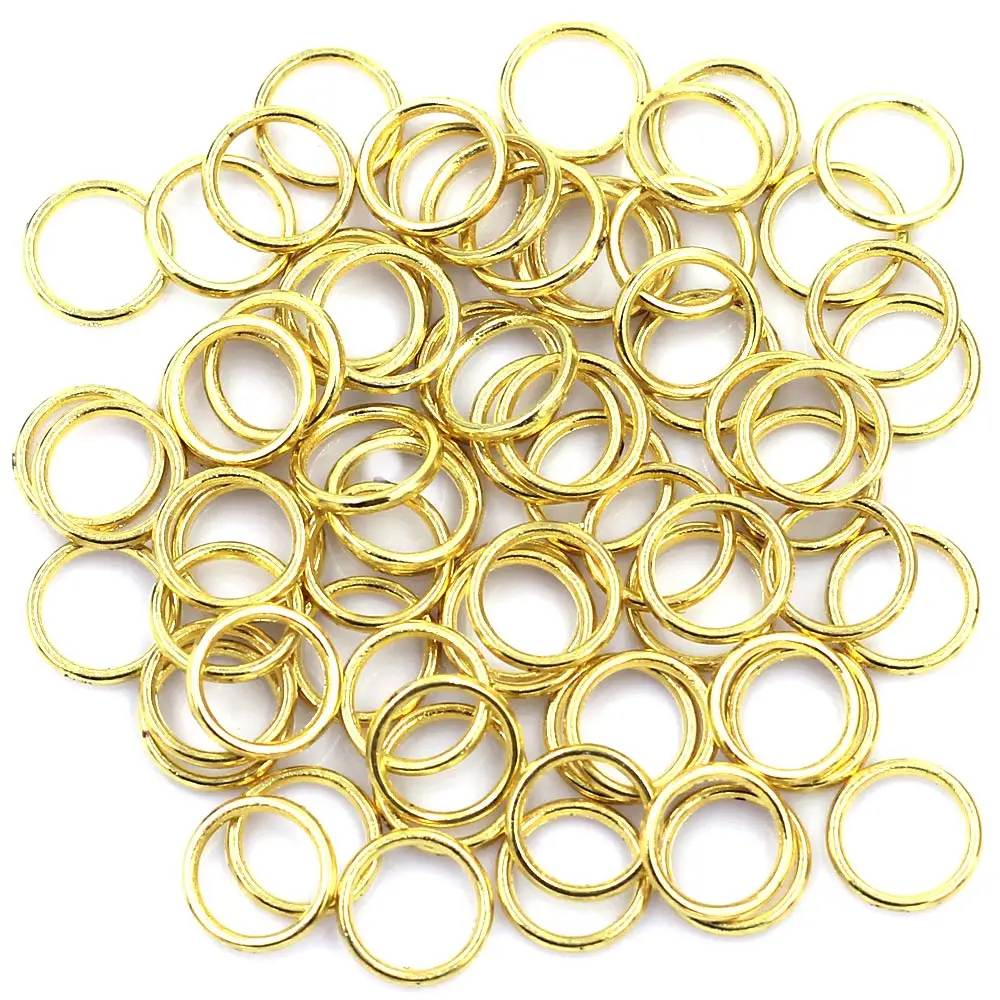 500Pcs Open Jump Rings Alloy G - Gold Plated Ring avis et prix