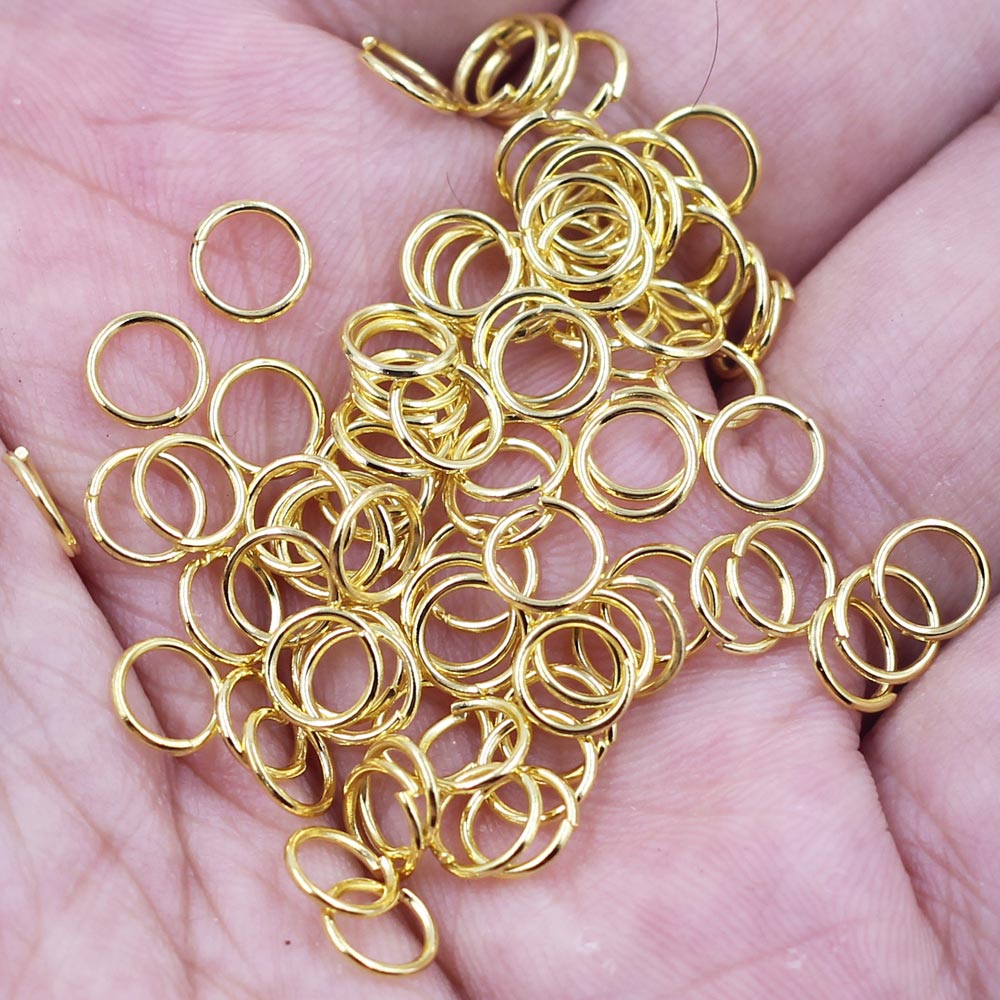500Pcs Open Jump Rings Alloy G - Gold Plated Ring avis et prix