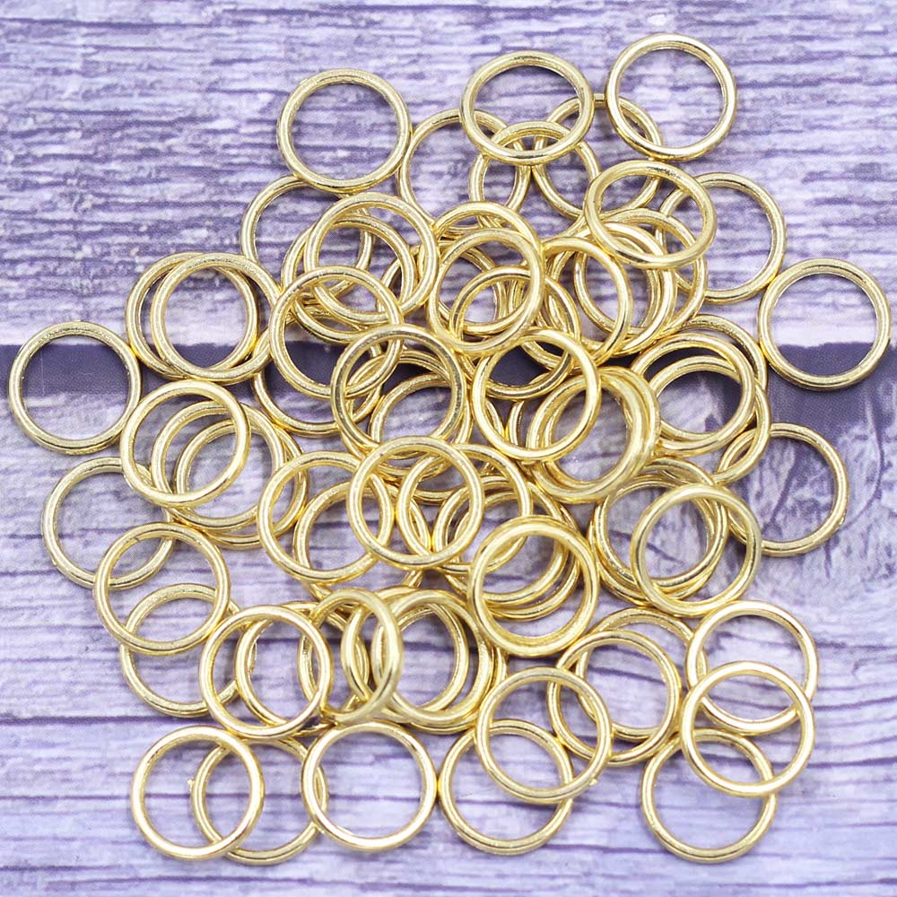 500Pcs Open Jump Rings Alloy G - Gold Plated Ring avis et prix