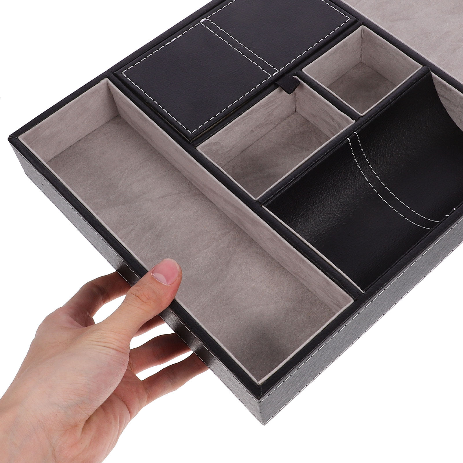 Jewelry Storage Case PU Lint D - Jewelry Watches & Accessories avis et prix