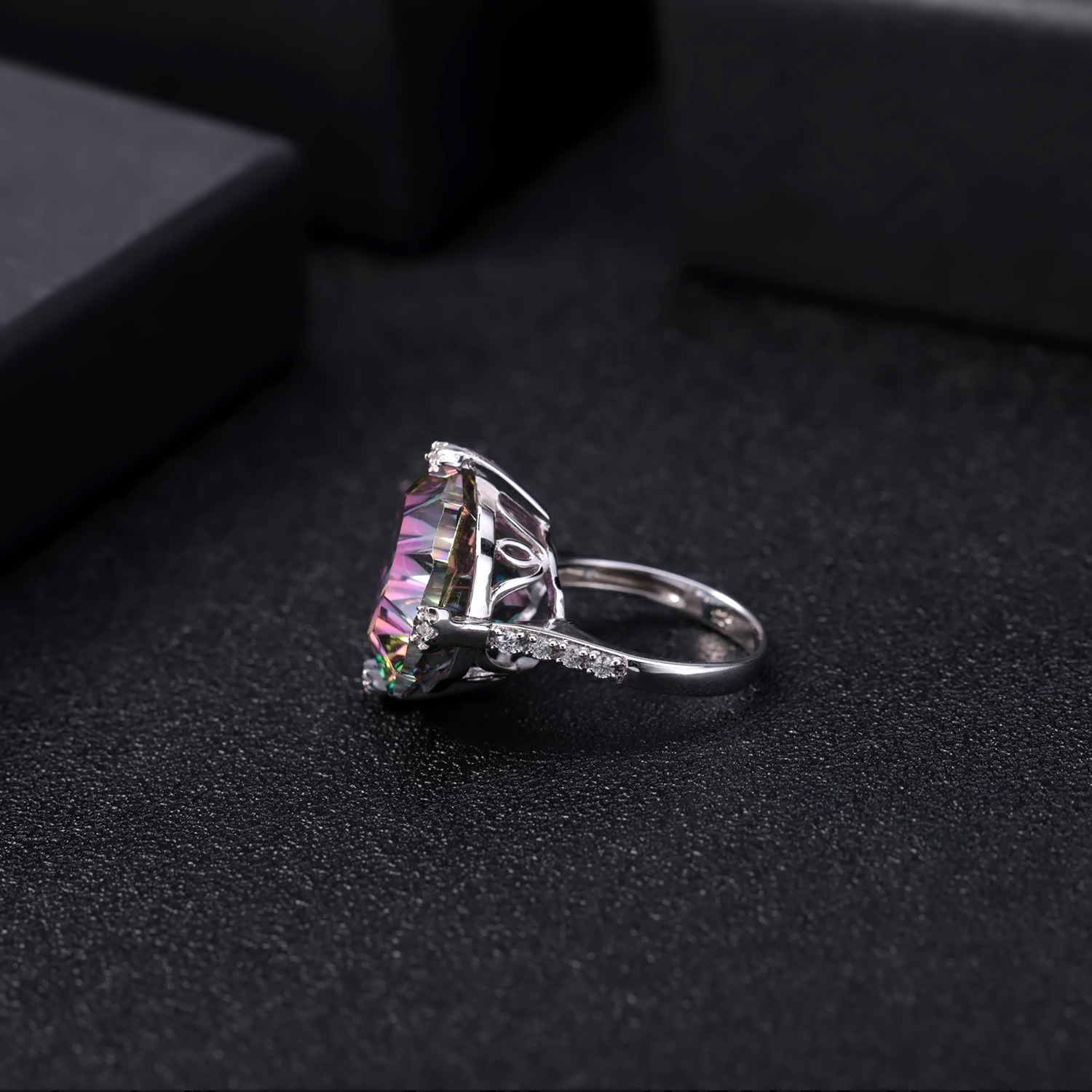 MUSHAN Custom Jewelry 925 Ster - Gold Plated Ring avis et prix