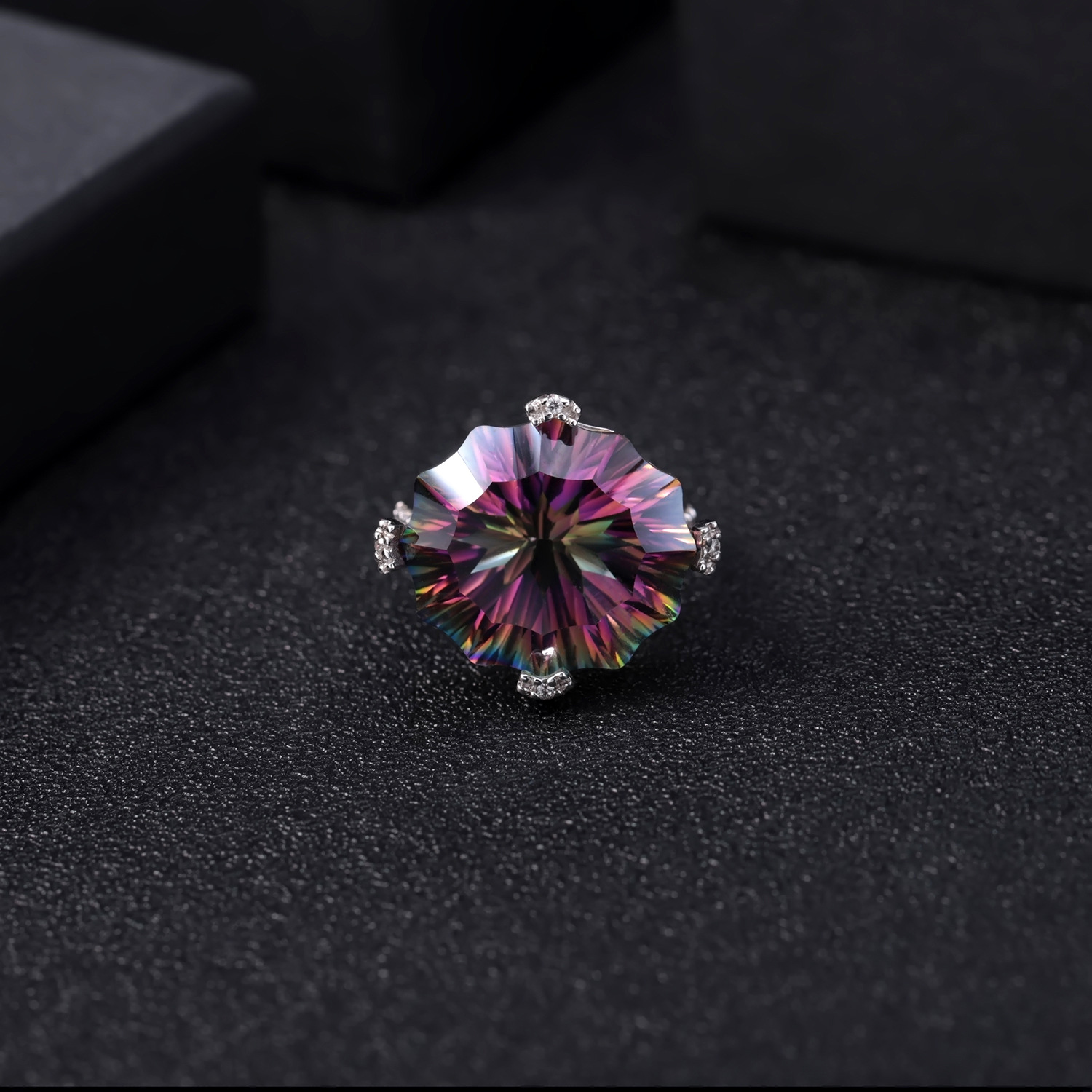 MUSHAN Custom Jewelry 925 Ster - Gold Plated Ring avis et prix