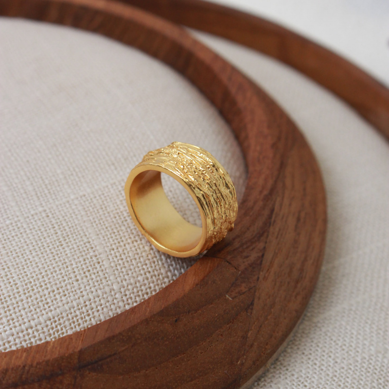Litheline 24K Gold Plated Bras - Gold Plated Ring avis et prix