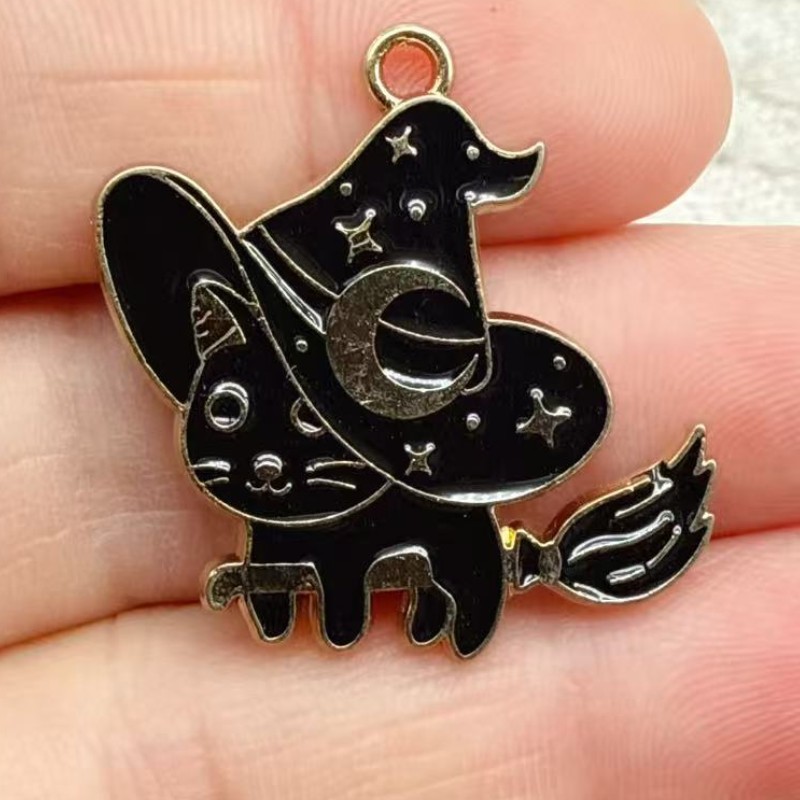 10pcs Original Alloy Enamel Bl - Necklace Pendant avis et prix