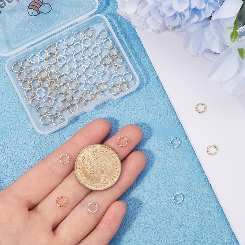 1 Box 80Pcs Split Jump Ring 24 - Gold Plated Ring avis et prix