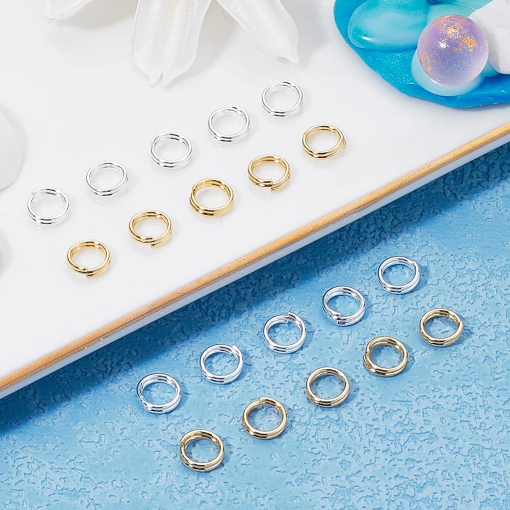 1 Box 80Pcs Split Jump Ring 24 - Gold Plated Ring avis et prix