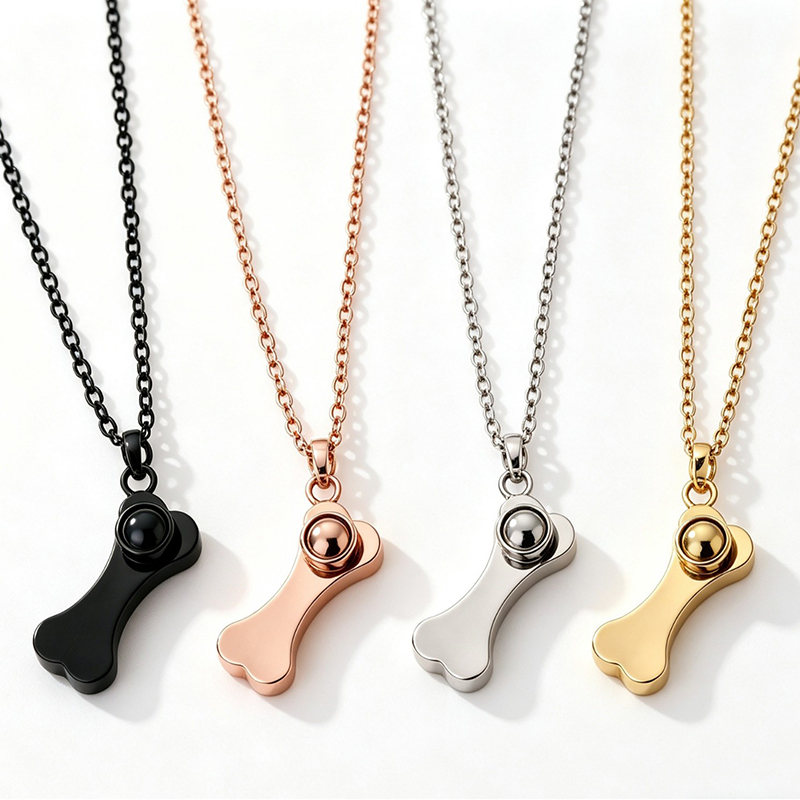 Hot sale Creative bone shaped  - Necklace Pendant avis et prix
