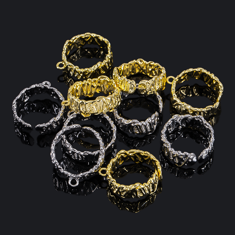 2Pcs Gold Plated Irregular Ope - Gold Plated Ring avis et prix
