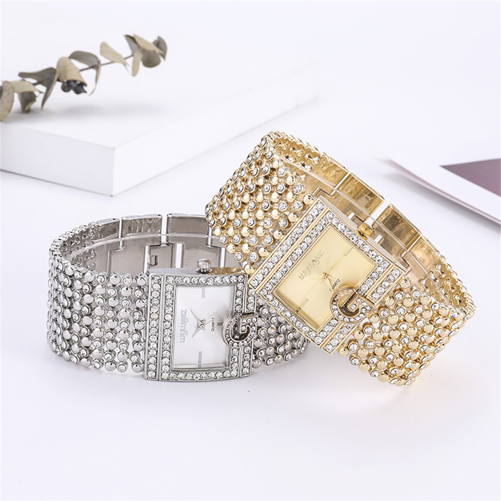 Simple Square Gold Watches Wom - Jewelry Watches Gold avis et prix