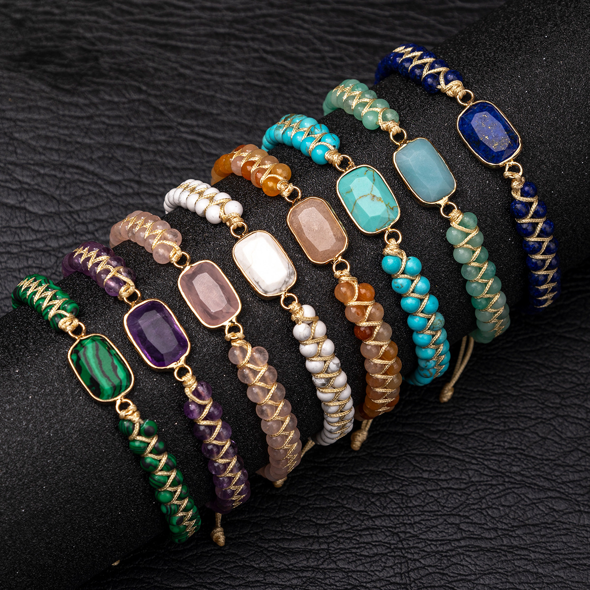 Chinese Style Lucky Blessing N - Gemstone Bracelet Healing avis et prix