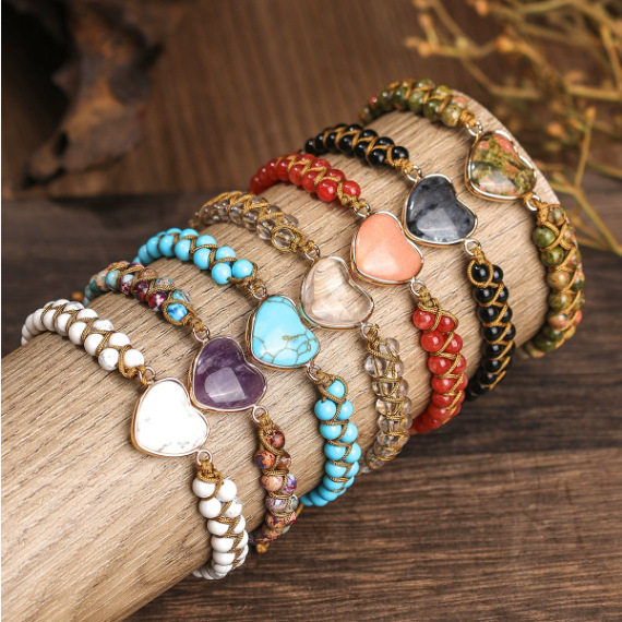 Chinese Style Lucky Blessing N - Gemstone Bracelet Healing avis et prix