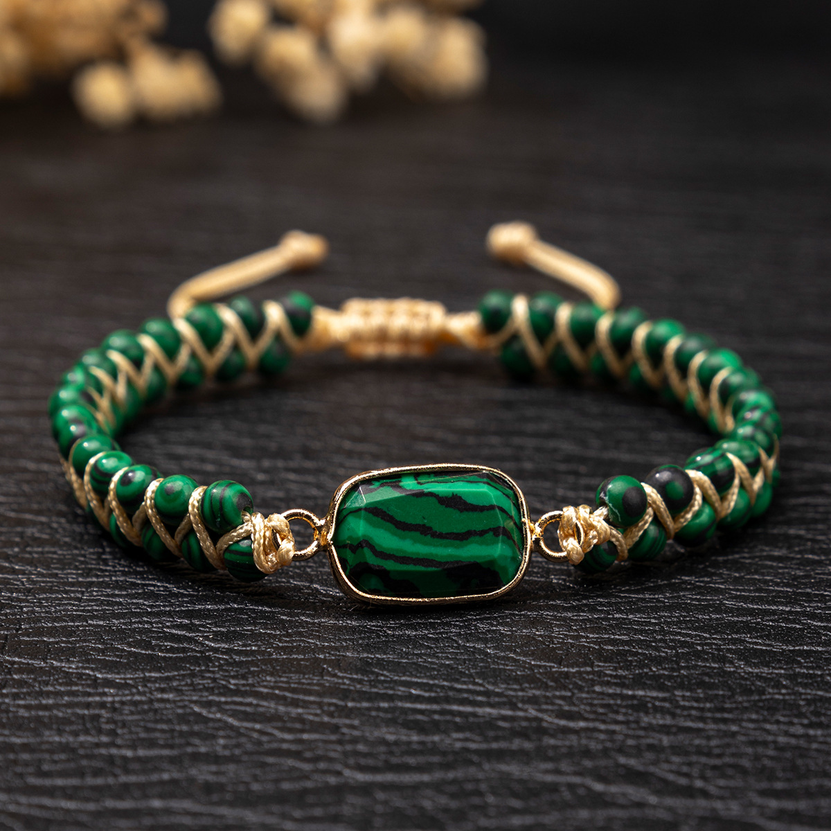 Chinese Style Lucky Blessing N - Gemstone Bracelet Healing avis et prix