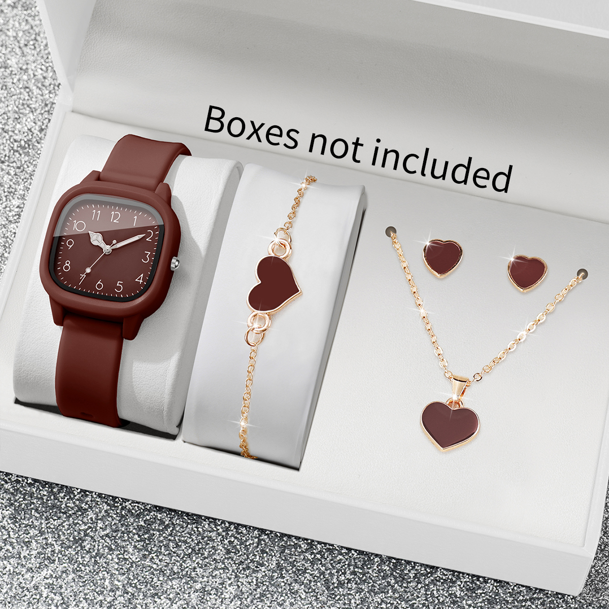 5PCS Fashion Women Watches Hea - Jewelry Watch Making avis et prix