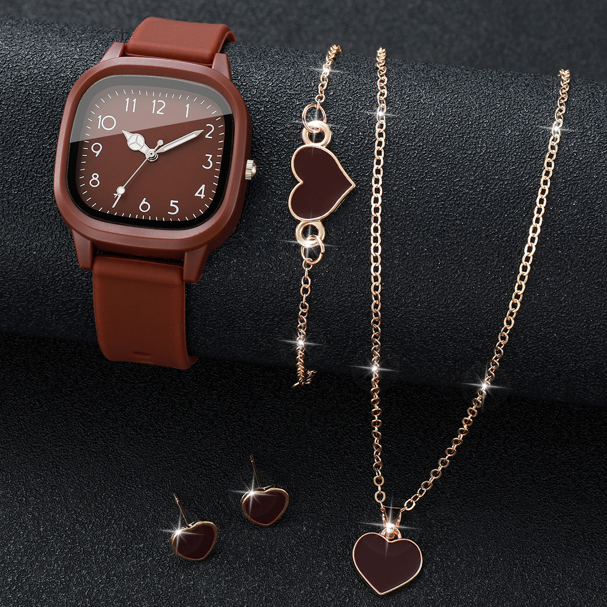 5PCS Fashion Women Watches Hea - Jewelry Watch Making avis et prix