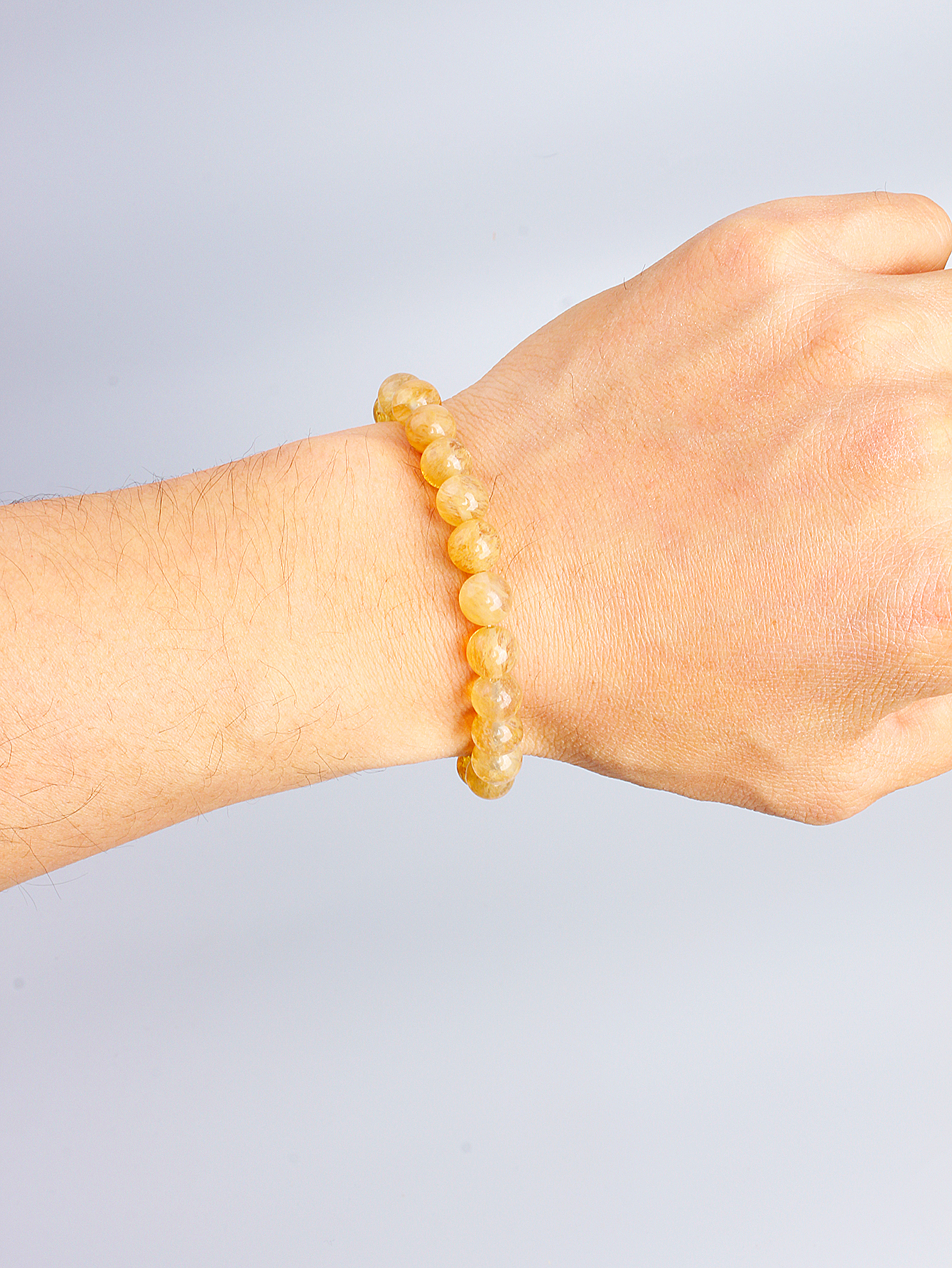 Natural Yellow Citrine Stone B - Gemstone Bracelet Healing avis et prix