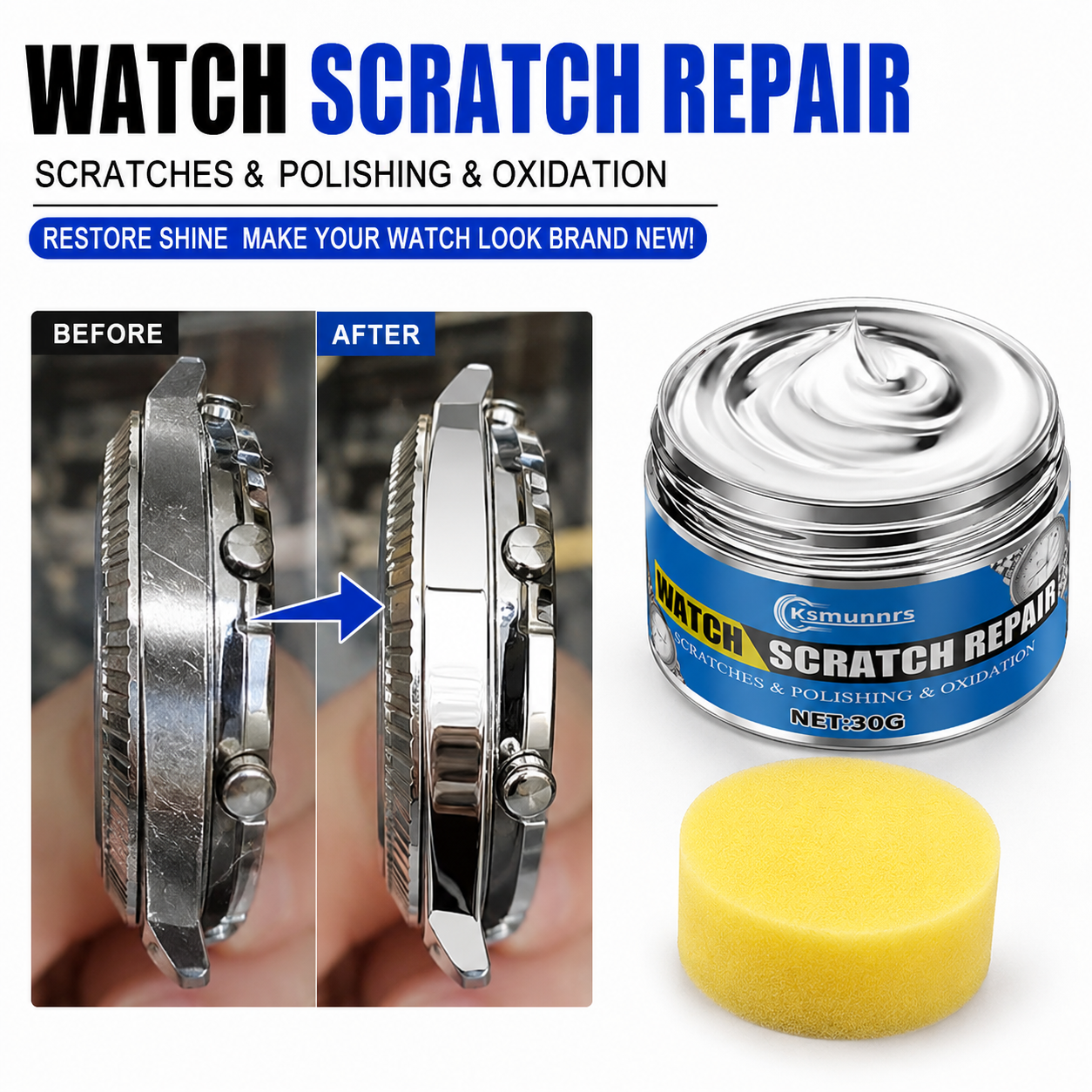 Watch Polishing Paste Metal Fr - Jewelry Watches Repair avis et prix