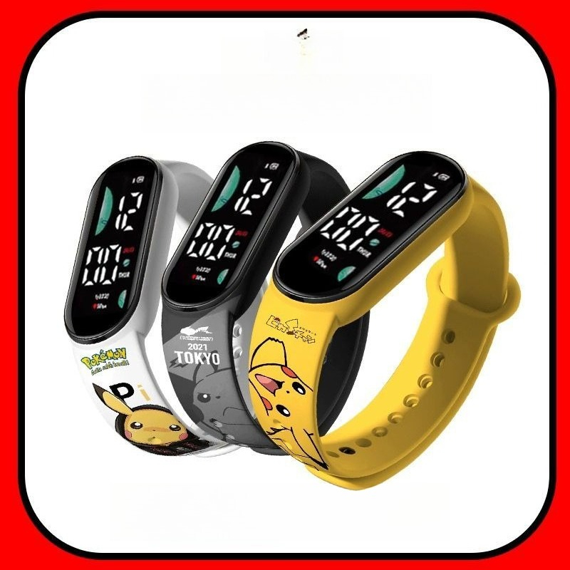 Pokémon cartoon pattern digita - Jewelry Stores Watches avis et prix