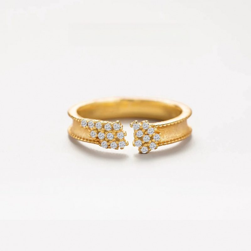 Litheline 24K Gold Plated Bras - Gold Plated Ring avis et prix