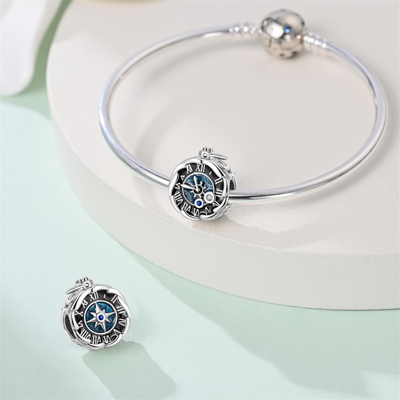 925 Sterling Silver Charms Bea - Fine Jewelry Watches Women avis et prix